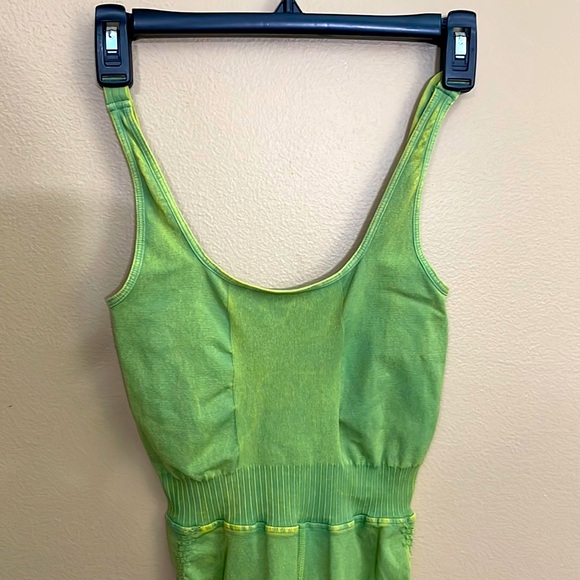 - Free People Onesie mint green beauty - work out in it or go to dinner 😍🍾😎 - Picture 2 of 4